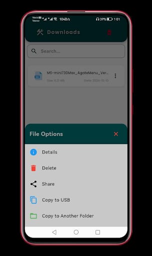 App screenshot img