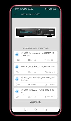 App screenshot img